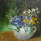 Blumentasse l auf Leinw. 30x40cm verkauft