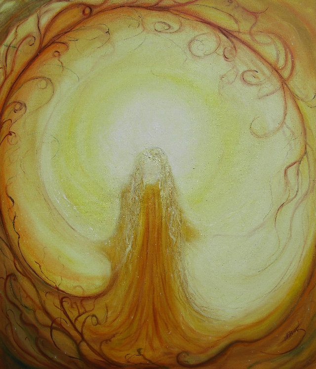 Der-Friede-sei-in-dir l auf Leinw. 120x140cm verkauft