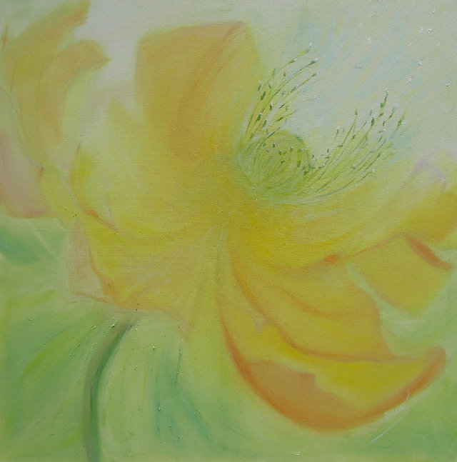 Elfentanz l auf Leinw. 100x100cm