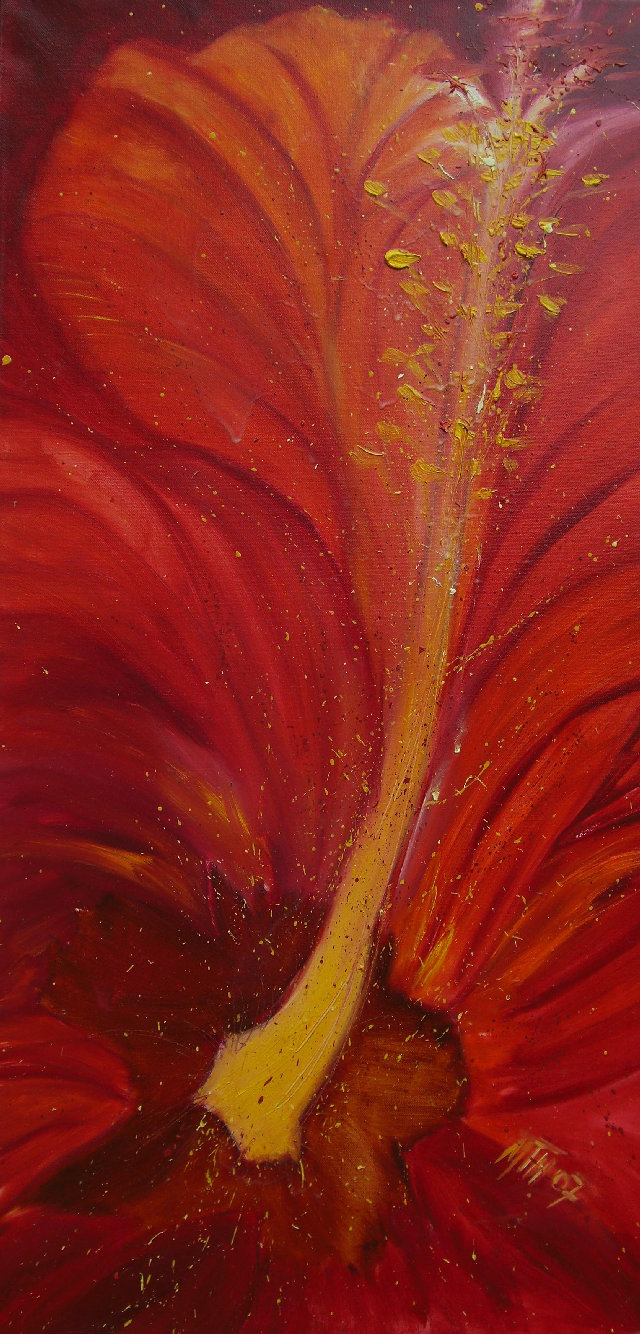 Feuer-der-Liebe l auf Leinw. 50x100cm